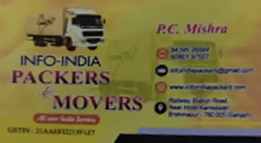 Info India Packers And Movers in Kameshwar Hotel, Brahmapur